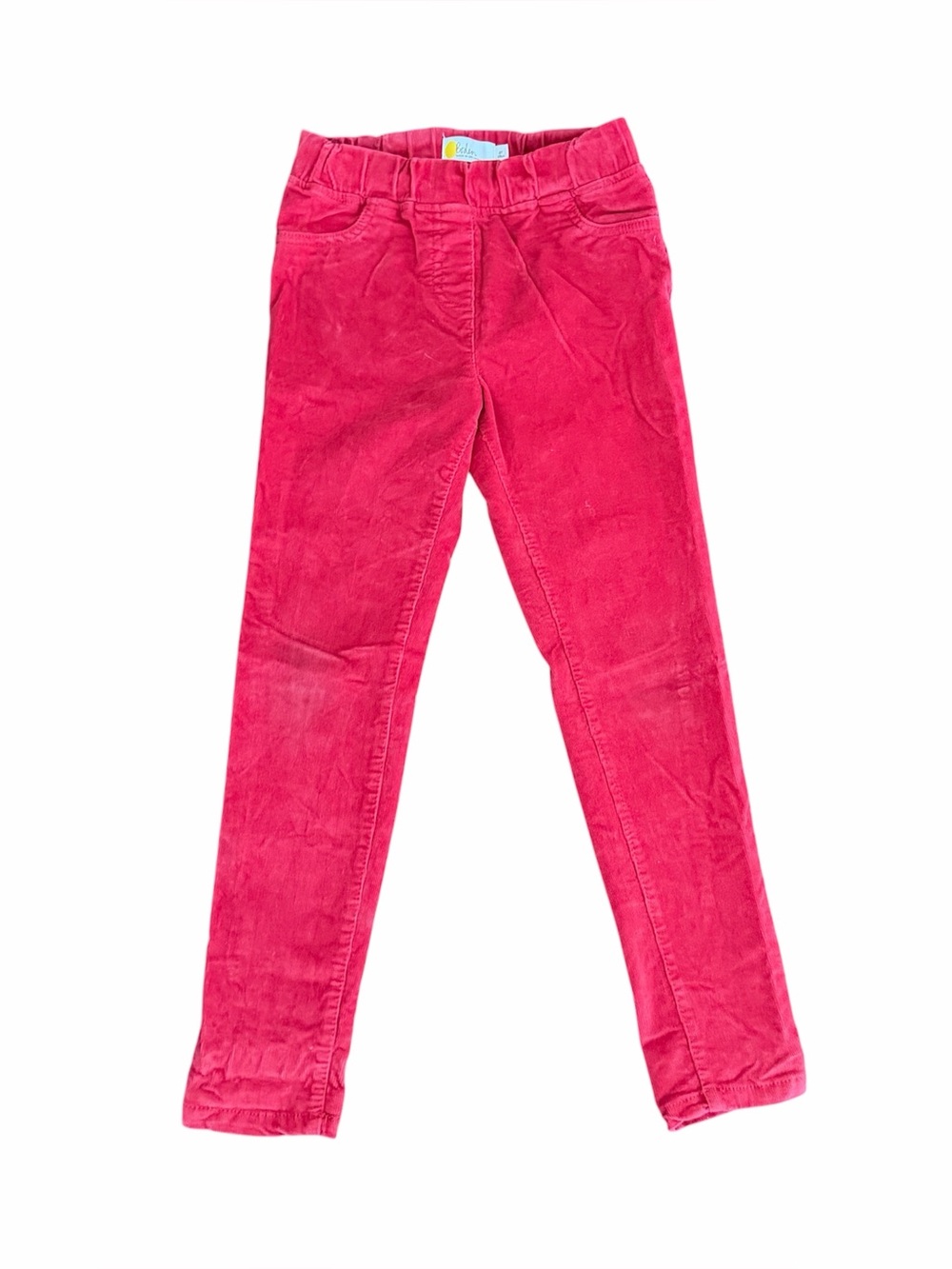 Mini Boden (8y) Red Corduroy Pants